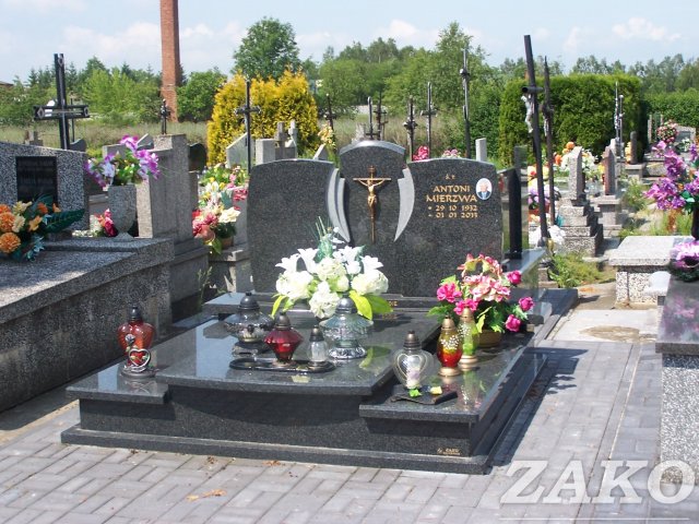 Nagrobek podwójny granit Impala