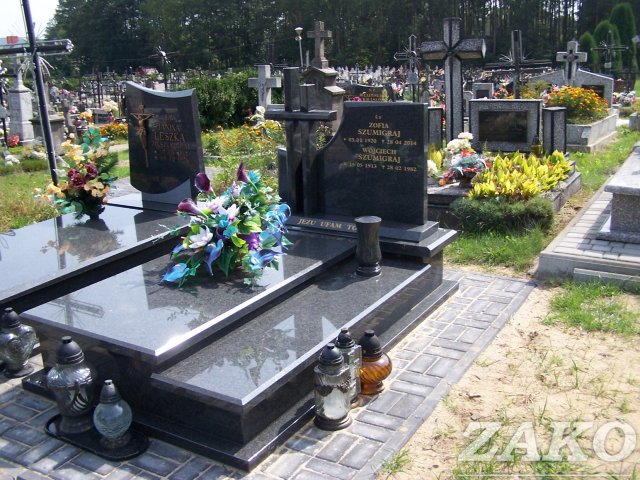 Nagrobek podwójny granit Impala