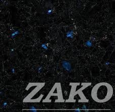 Blue in the night, czarny z niebieskim oczkiem