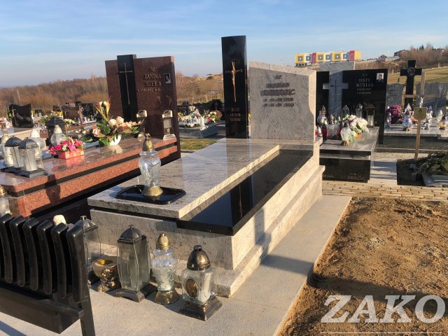 Granit Ivory Cream + Nero Assoluto